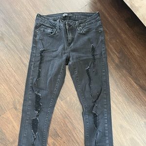 Size 27 Just Black Denim Jeans